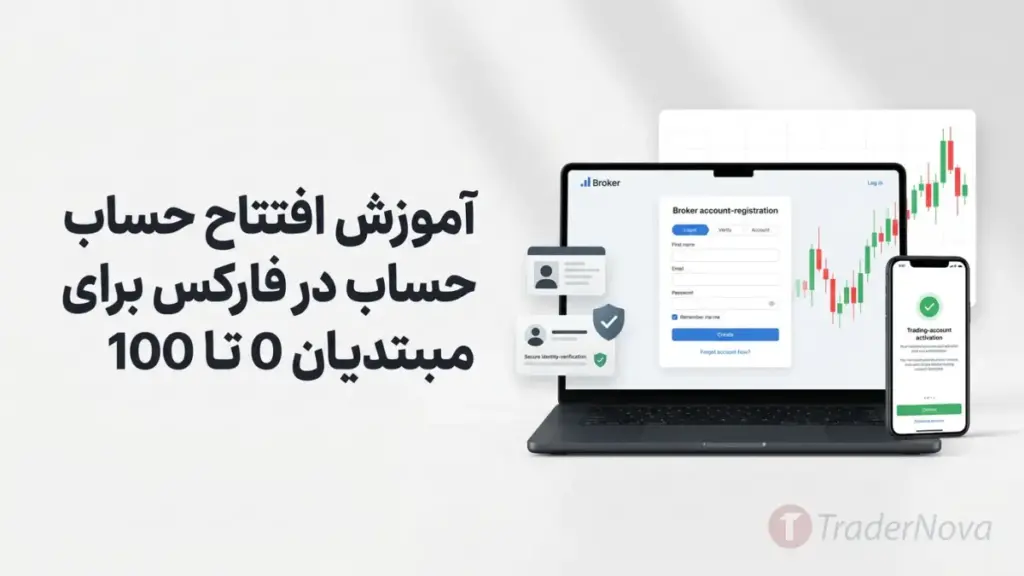 آموزش افتتاح حساب در فارکس برای مبتدیان 0 تا 100
