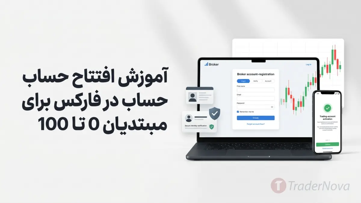 آموزش افتتاح حساب در فارکس برای مبتدیان 0 تا 100